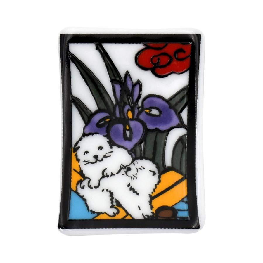 Hanafuda Zodiac Chopstick Rest - Dog