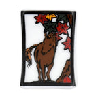 Hanafuda Zodiac Chopstick Rest - Horse