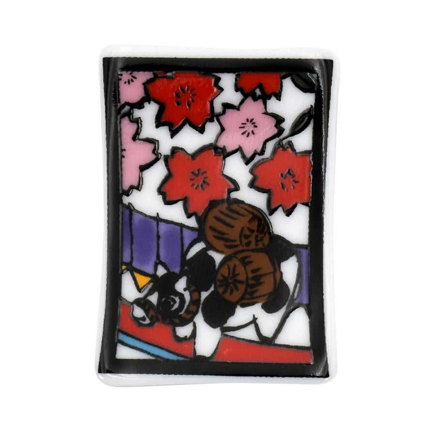 Hanafuda Zodiac Chopstick Rest - Ox