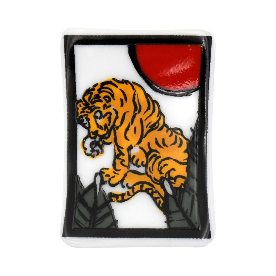 Hanafuda Zodiac Chopstick Rest - Tiger