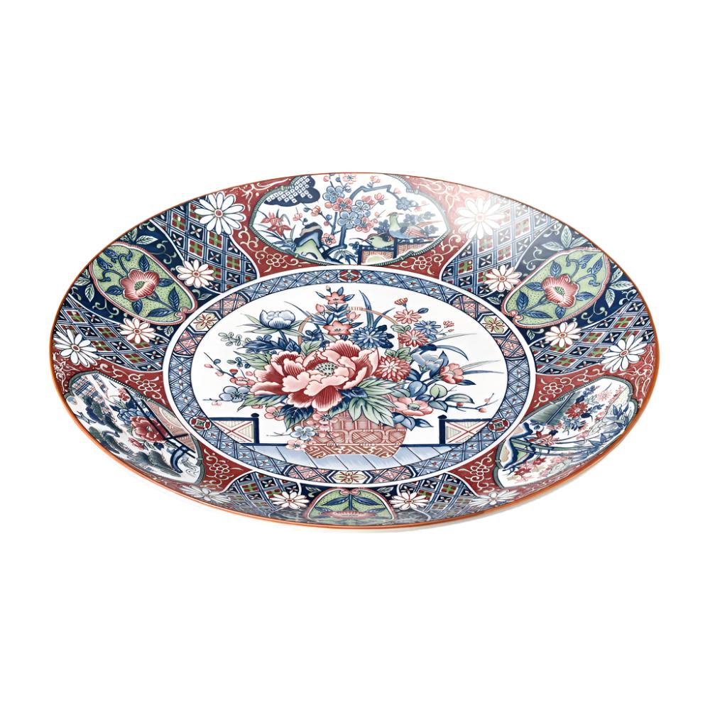 Hanakago Floral Plate 32D