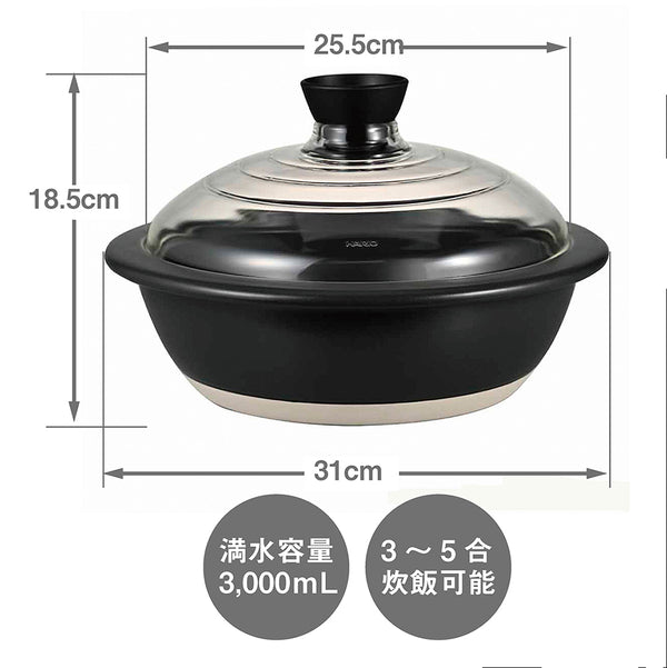 Hario Hario DONABE Glass Lid Cooking Pot