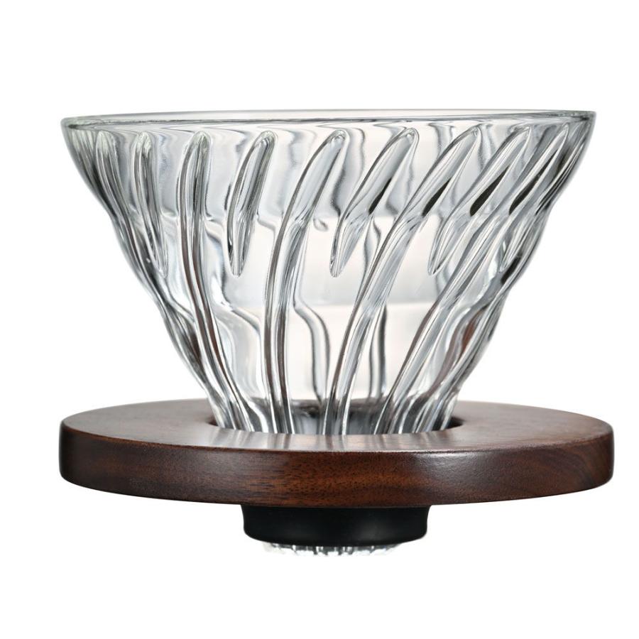 Hario V60 Glass Dripper Walnut
