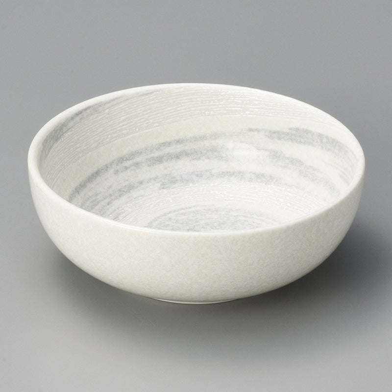 Hayasa White Deep Bowl - 19.5D 7.3H