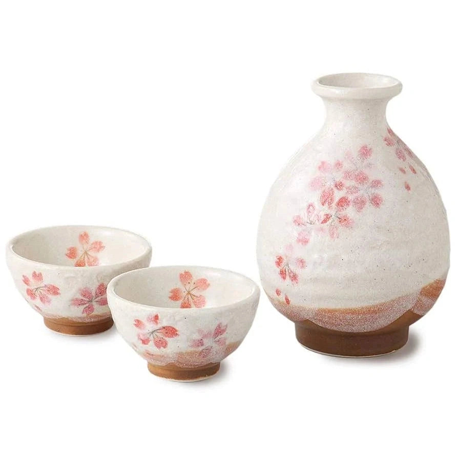 Heian Sakura Japanese Sake Cup 3P