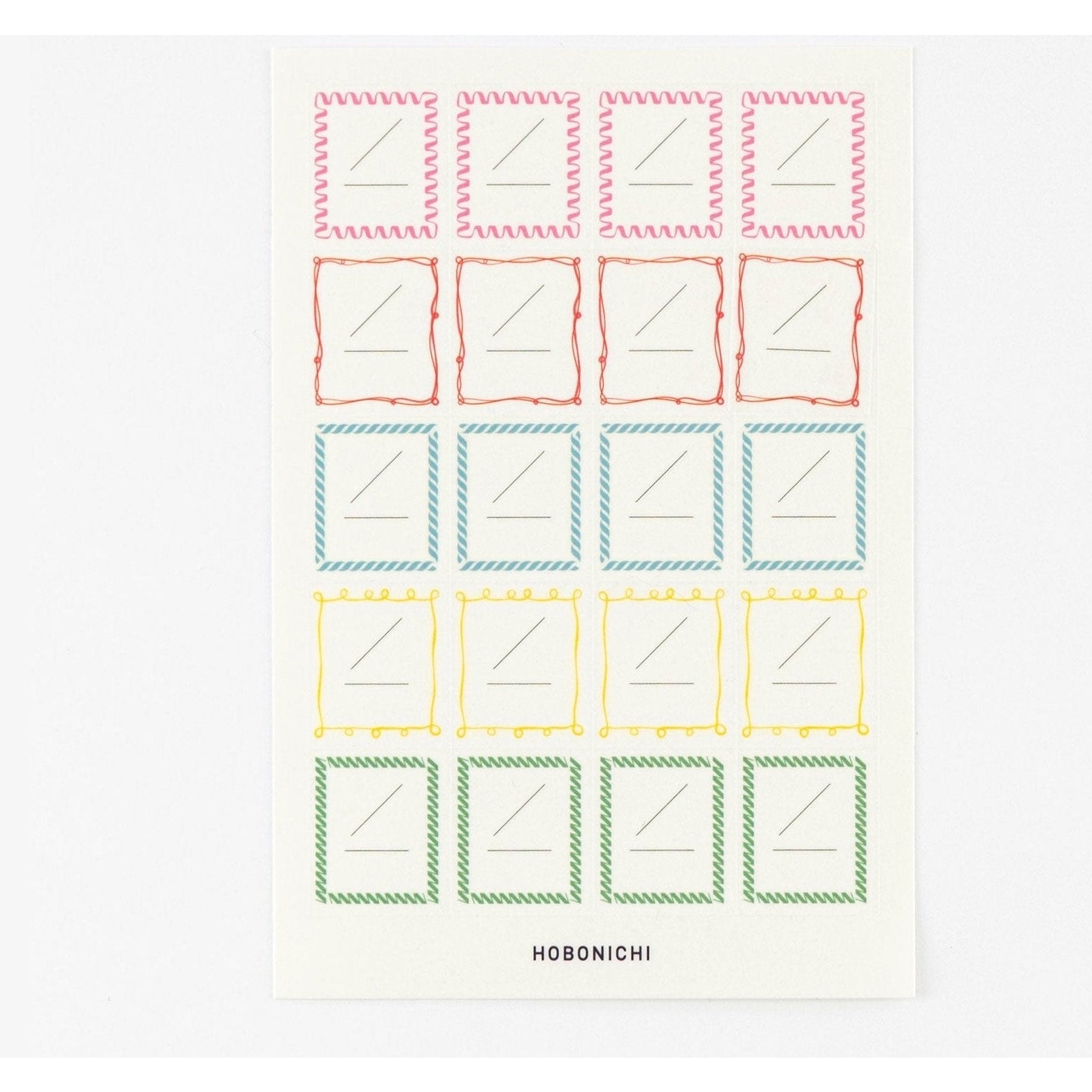 Hobonichi Frame Stickers for Dates