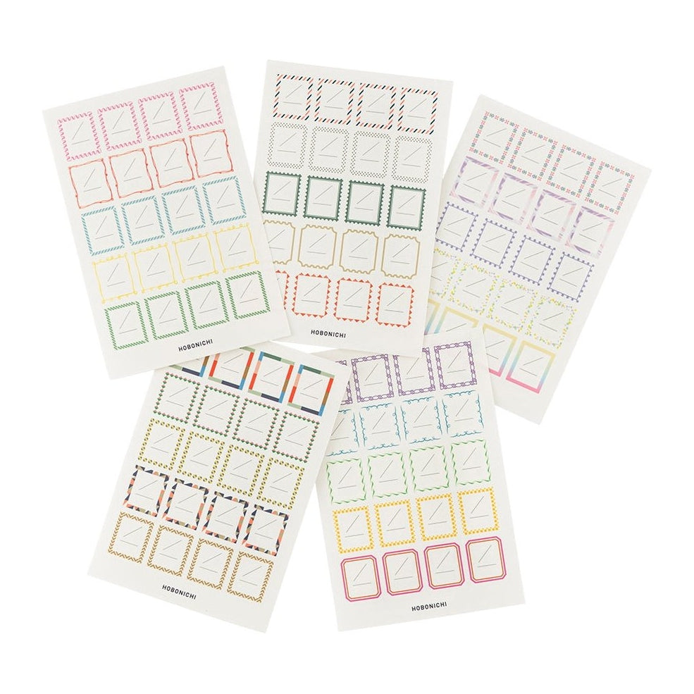 Hobonichi Frame Stickers for Dates