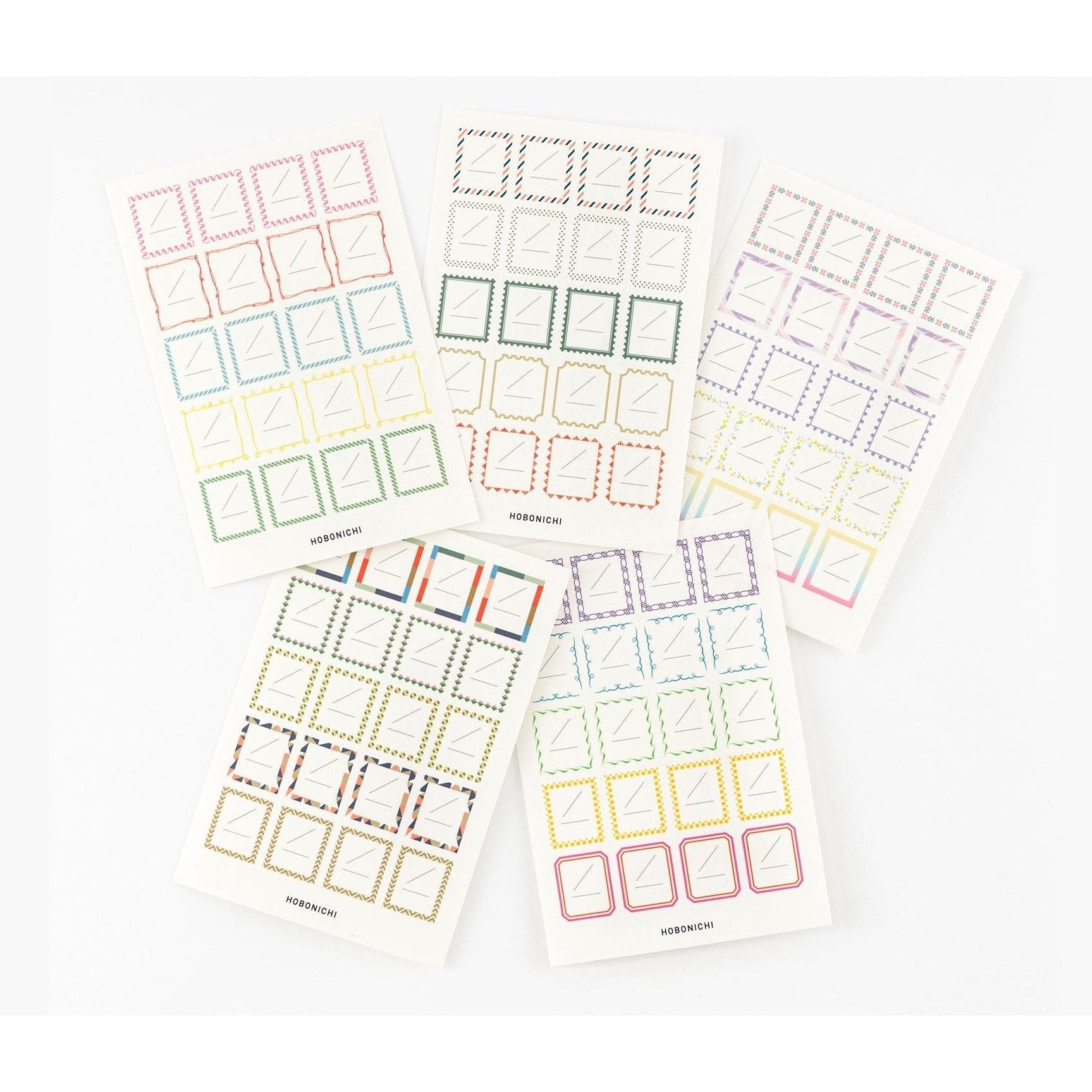 Hobonichi Frame Stickers for Dates