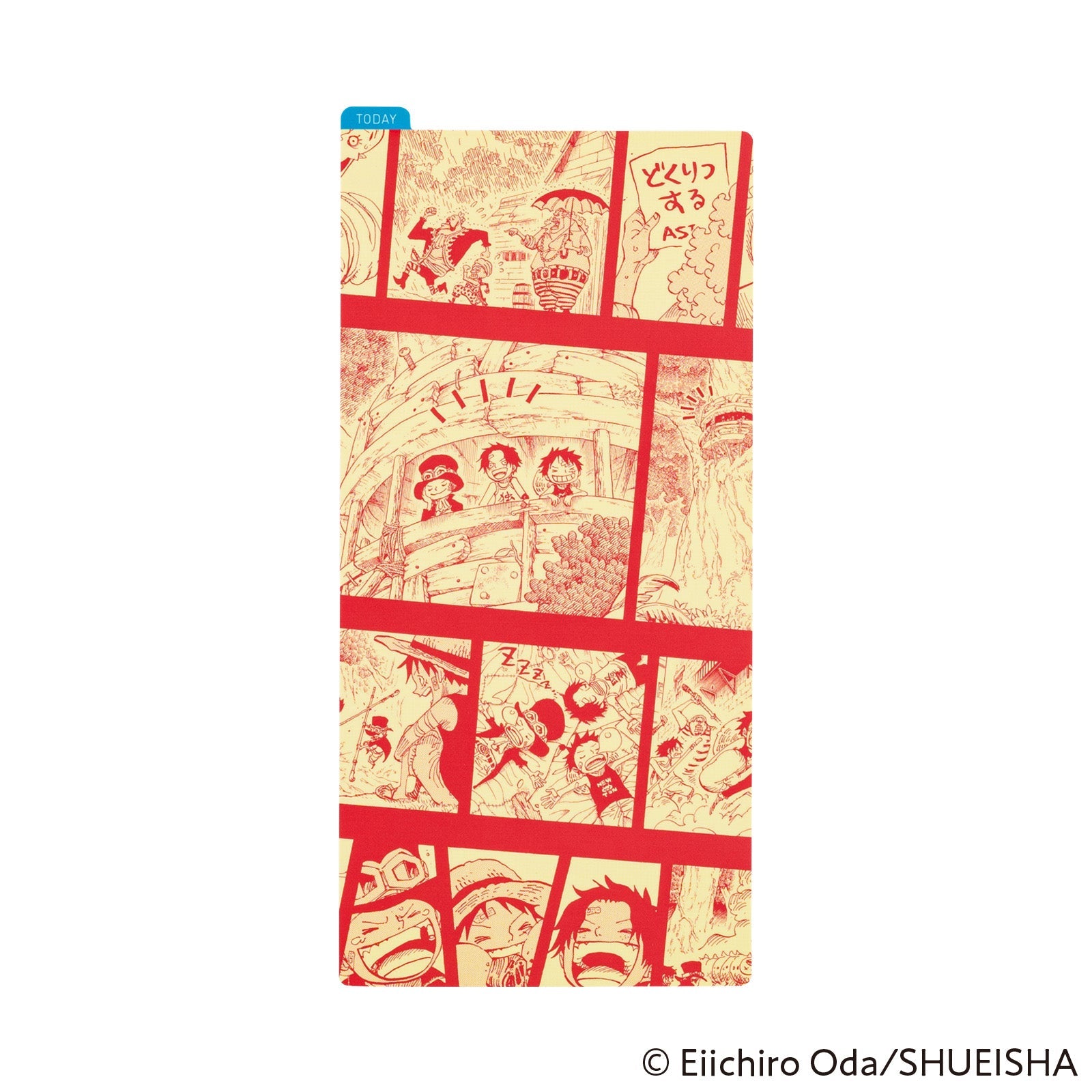 Hobonichi ONE PIECE magazine: Hobonichi Pencil Board for Weeks Memories - Ace, Sabo, Luffy