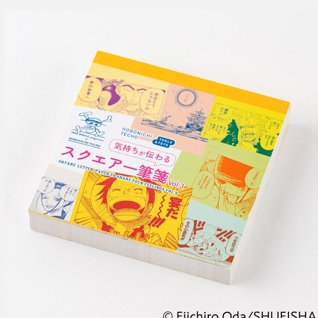 Hobonichi ONE PIECE magazine: Square Letter Paper to Share Your Feelings Vol. 3