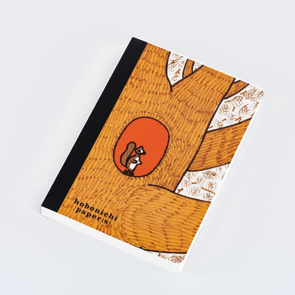 Hobonichi Techo 100%ORANGE: Hobonichi Paper s - Squirrel Appears
