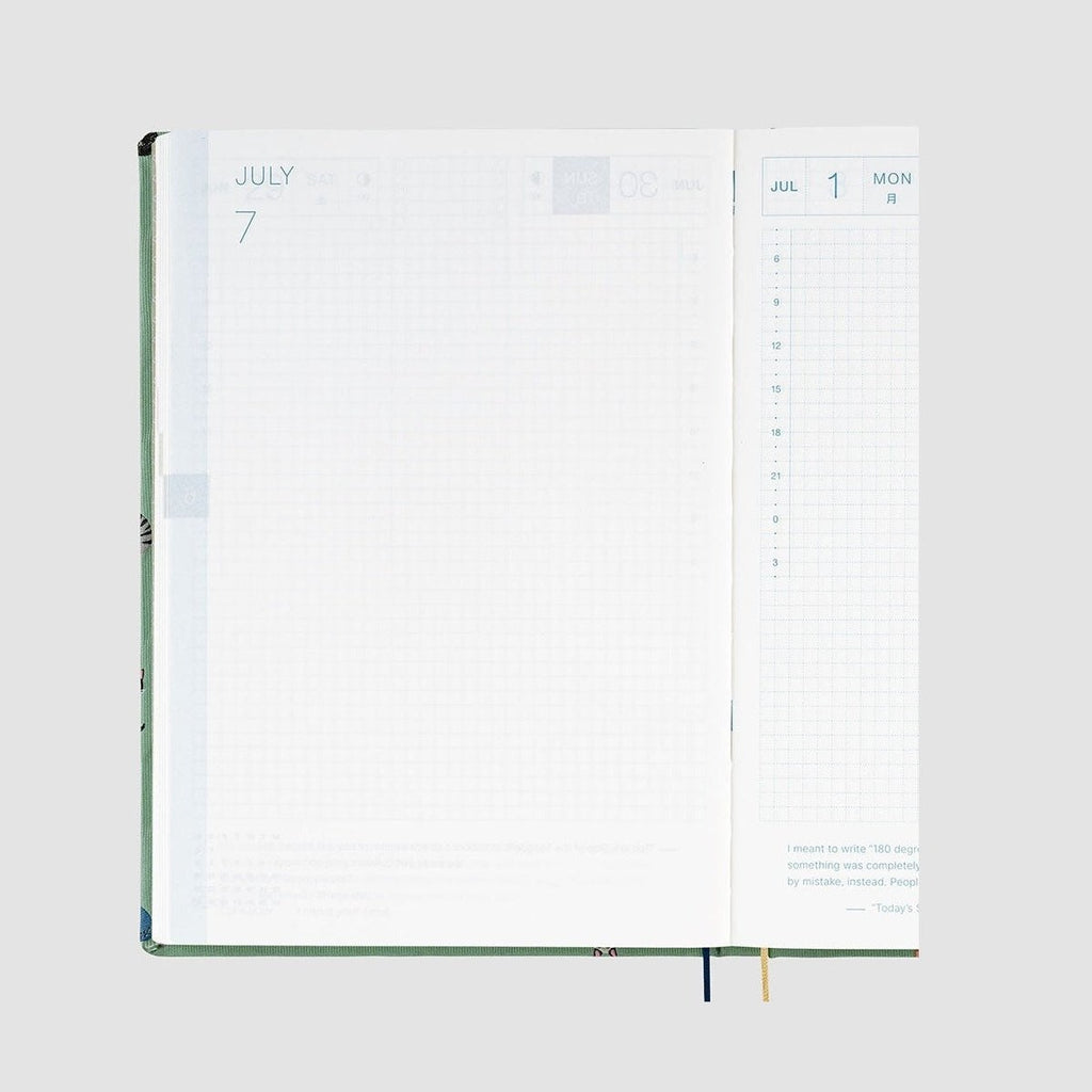 Hobonichi Techo 2024 A5 HON Bow & Tie: Cats & Me