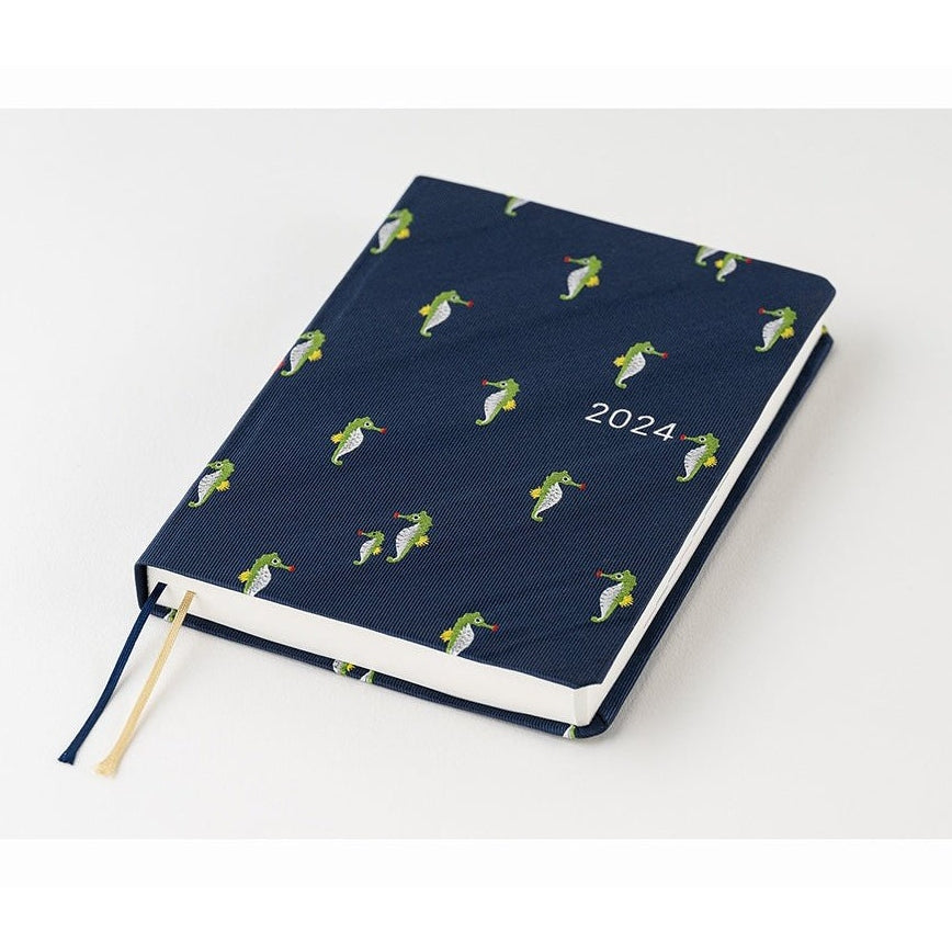 Hobonichi Techo 2024 A5 HON Bow & Tie: Tiny Dragons
