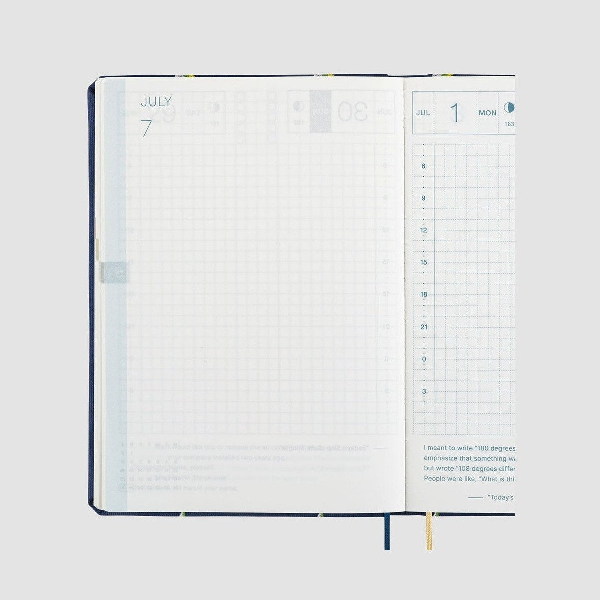 Hobonichi Techo 2024 A5 HON Bow & Tie: Tiny Dragons