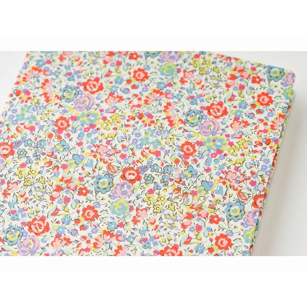 Hobonichi Techo 2024 A5 HON Liberty Fabrics: Emma and Georgina