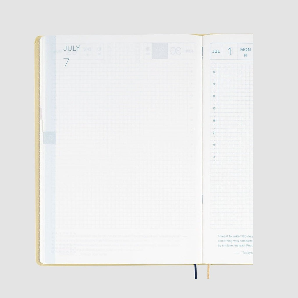 Hobonichi Techo 2024 A5 HON Slash Ivory