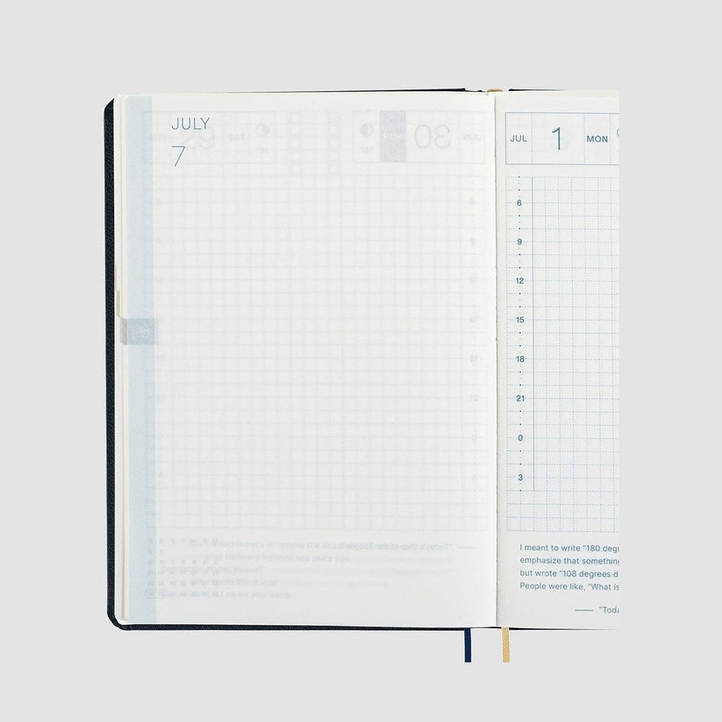 Hobonichi Techo 2024 A5 HON Slash Navy