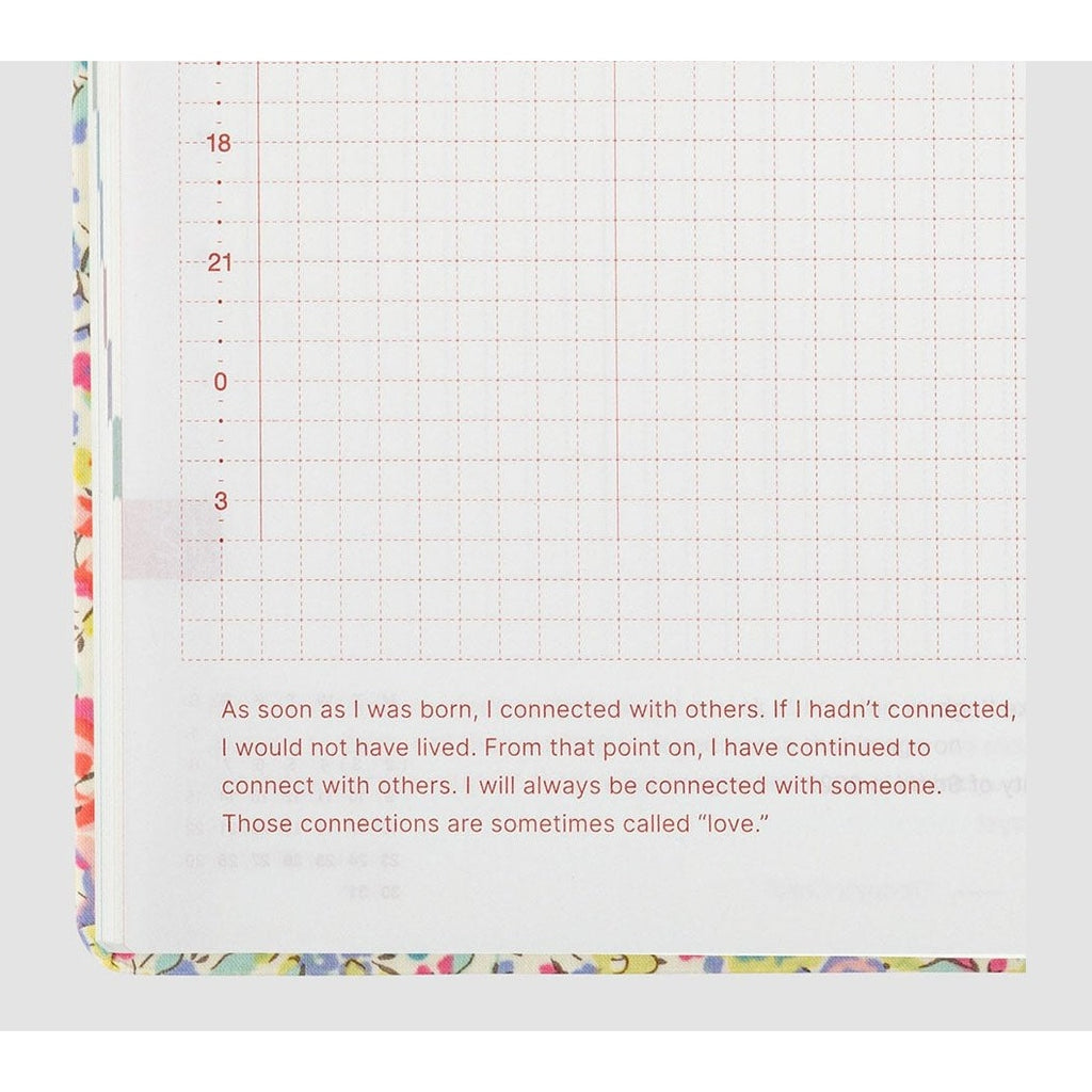 Hobonichi Techo 2024 A6 HON Liberty Fabrics: Emma and Georgina English Ver.