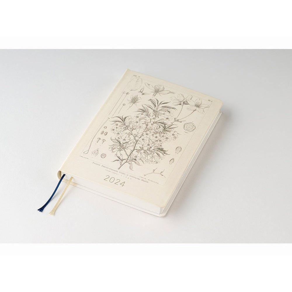 Hobonichi Techo 2024 A6 HON Tomitaro Makino: Yamazakura English Ver.