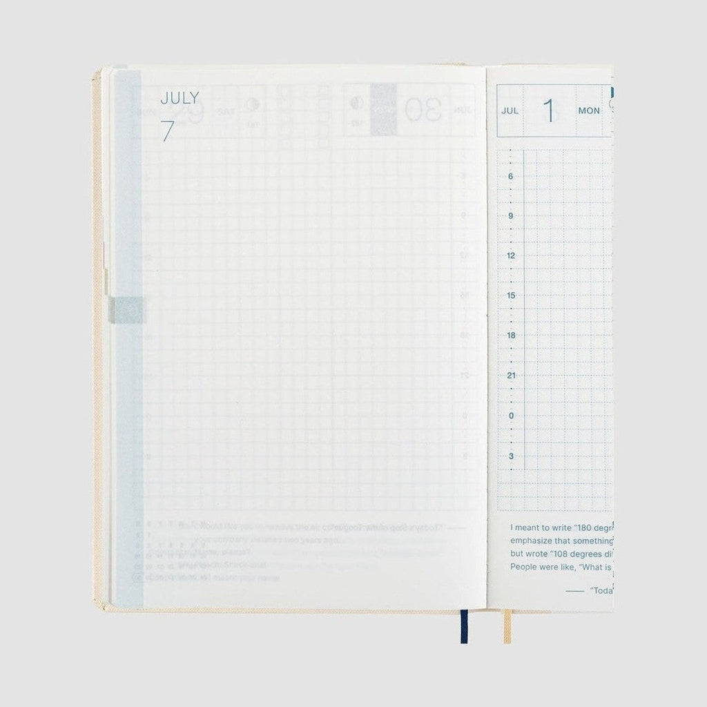 Hobonichi Techo 2024 A6 HON Tomitaro Makino: Yamazakura English Ver.