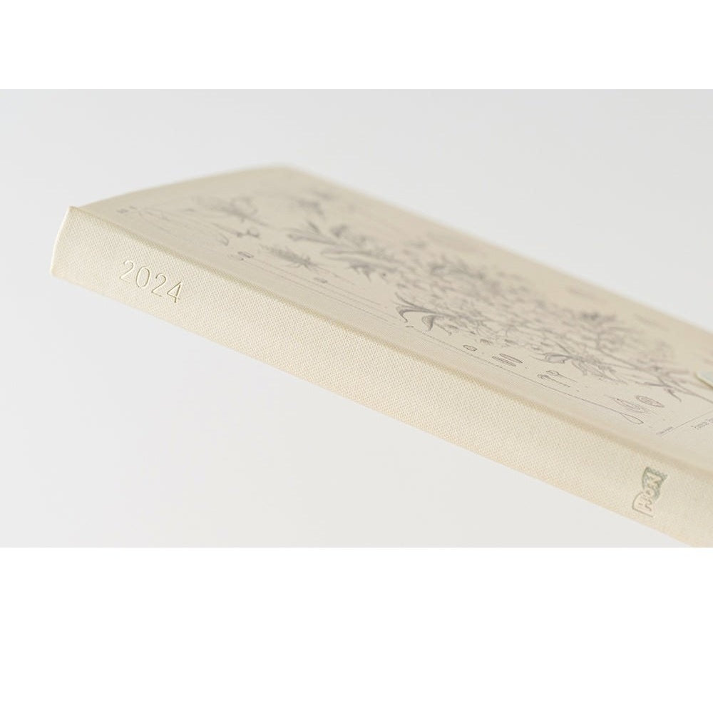 Hobonichi Techo 2024 A6 HON Tomitaro Makino: Yamazakura English Ver.