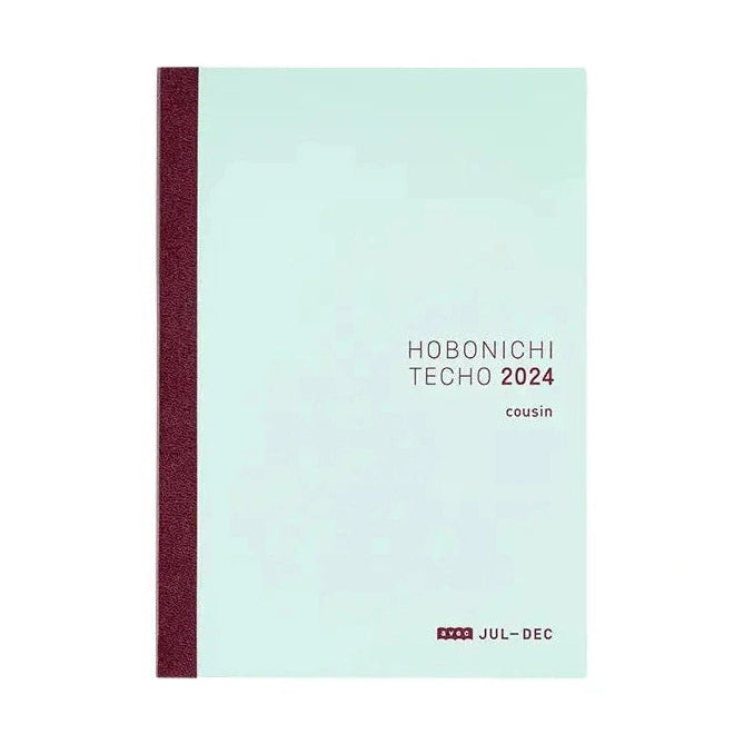Hobonichi Techo 2024 Cousin Avec Book JPN/A5/Jul Start/Mon Start/6-Month