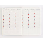 Hobonichi Techo 2024 Cousin Avec Books JPN/A5/Jan Start/Mon Start/6-Month x 2