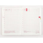 Hobonichi Techo 2024 English Original Book A6 size/Daily/Jan start/Mon start