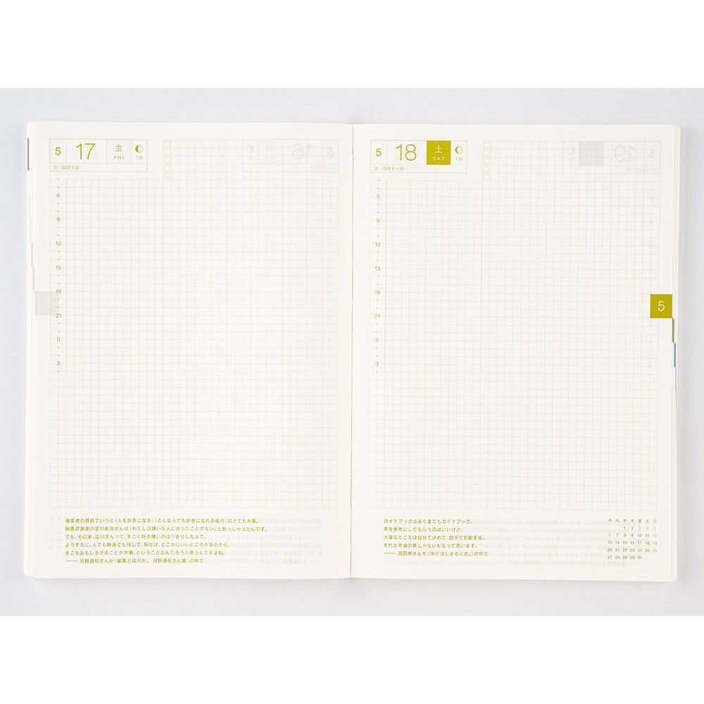 Hobonichi Techo 2024 Original Book JPN/A6/Apr Start/Mon Start