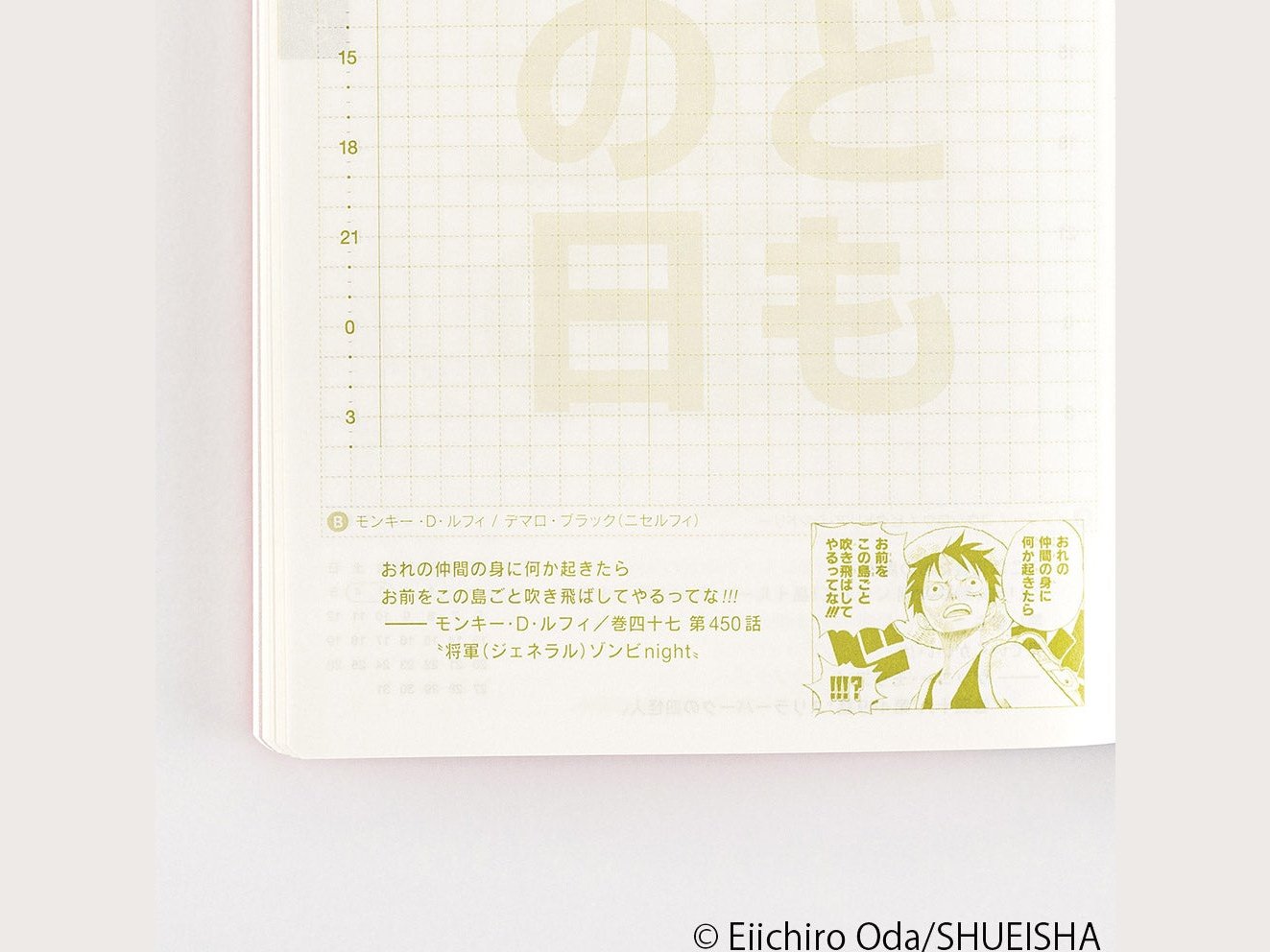 Hobonichi Techo Original Book One Piece Edition 2024 Agenda A6