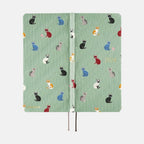 Hobonichi Techo 2024 Weeks Bow & Tie: Cats & Me JPN/Tall & Slim/Jan Start