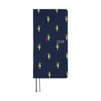 Hobonichi Techo 2024 Weeks Bow & Tie: Tiny Dragons JPN/Tall & Slim/Apr Start