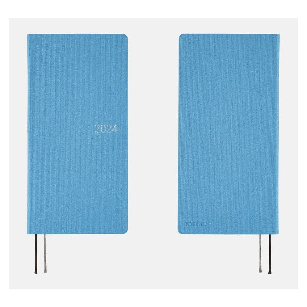 Hobonichi Techo 2024 Weeks Colors: Celeste Blue