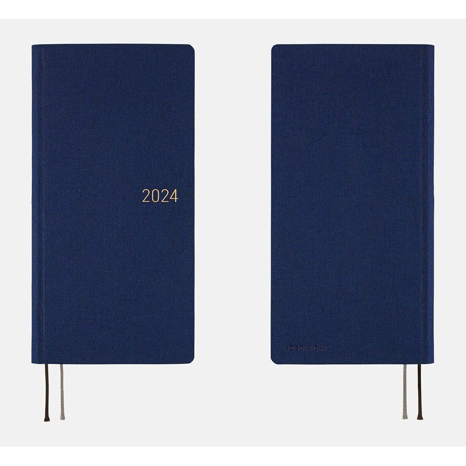 Hobonichi Techo 2024 Weeks Colors: Deep Navy