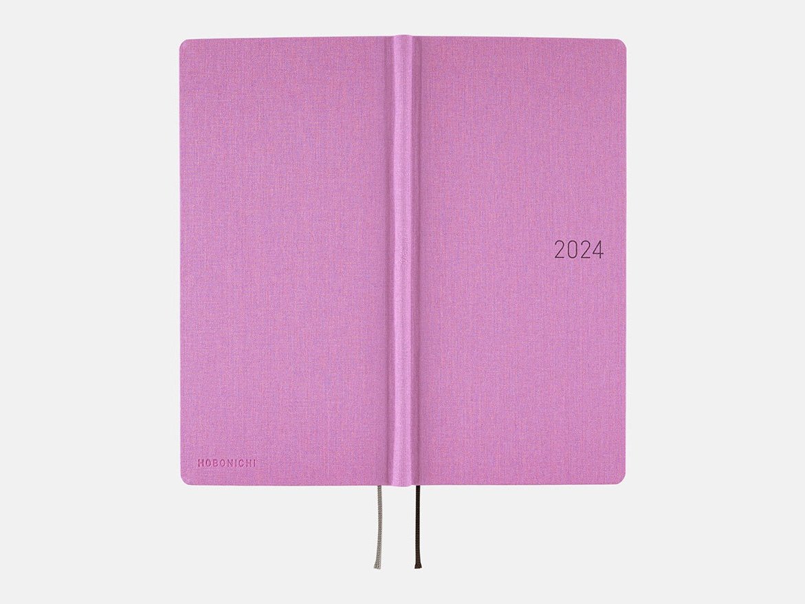 Hobonichi Techo 2024 Weeks Colors: Lavender