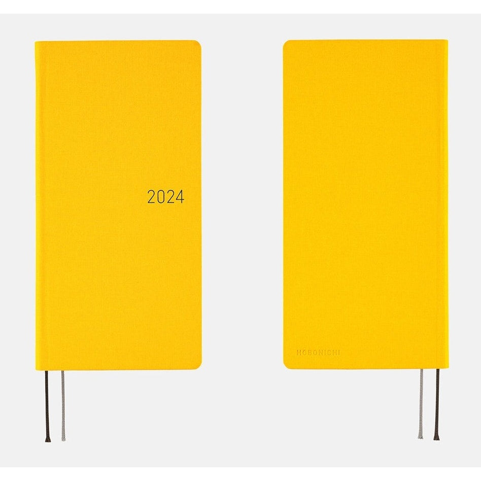 Hobonichi Techo 2024 Weeks Colors: Poppin' Yellow