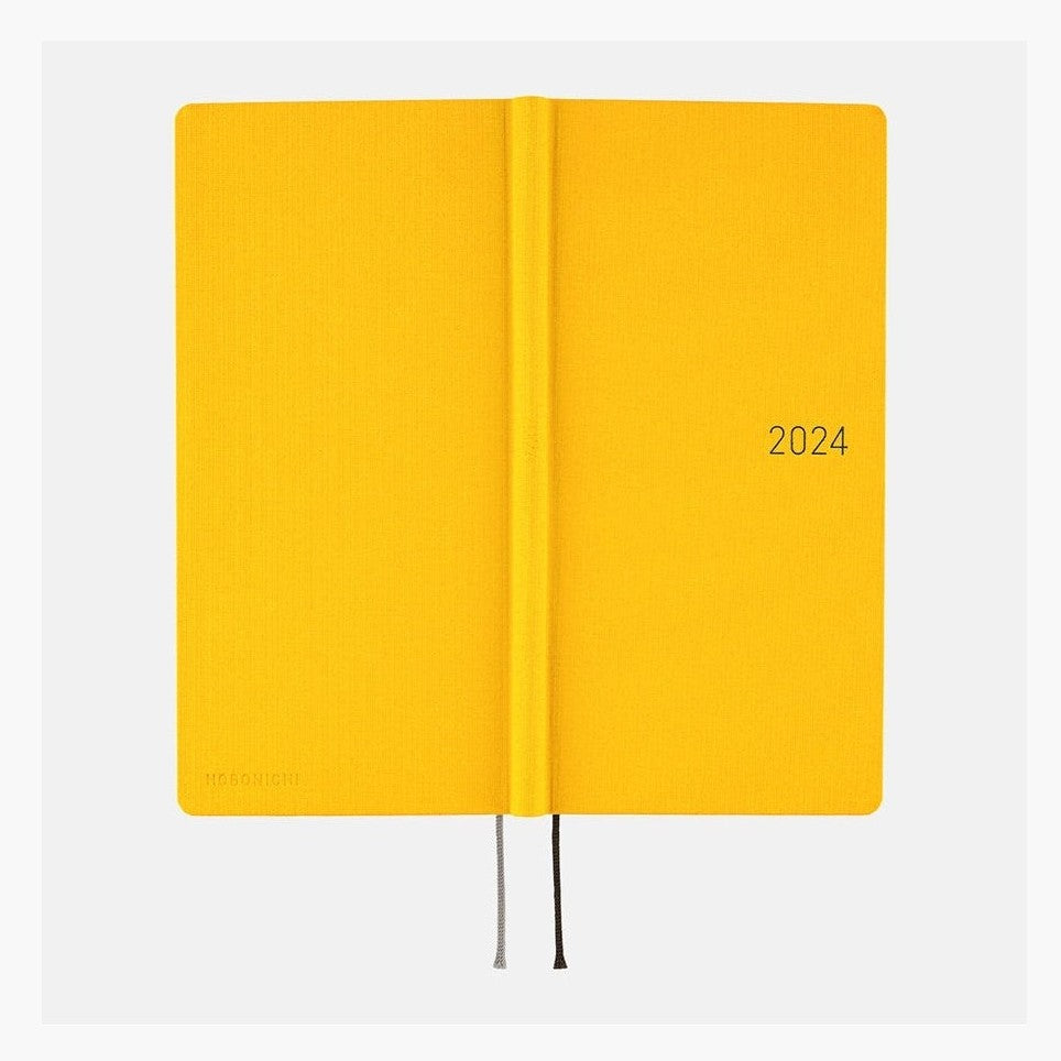 Hobonichi Techo 2024 Weeks Colors: Poppin' Yellow