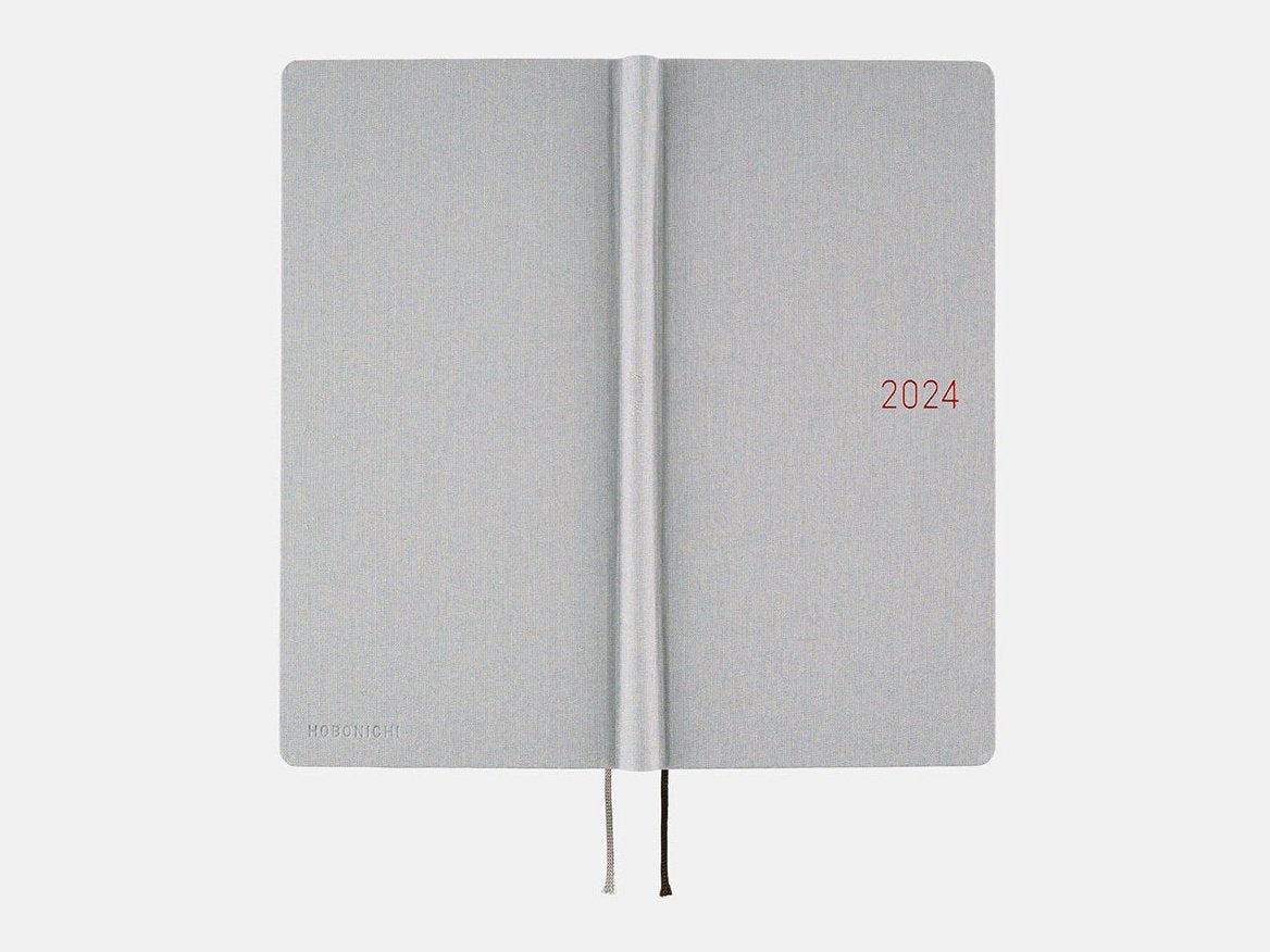 Hobonichi Techo 2024 Weeks Colors: Stylish Gray