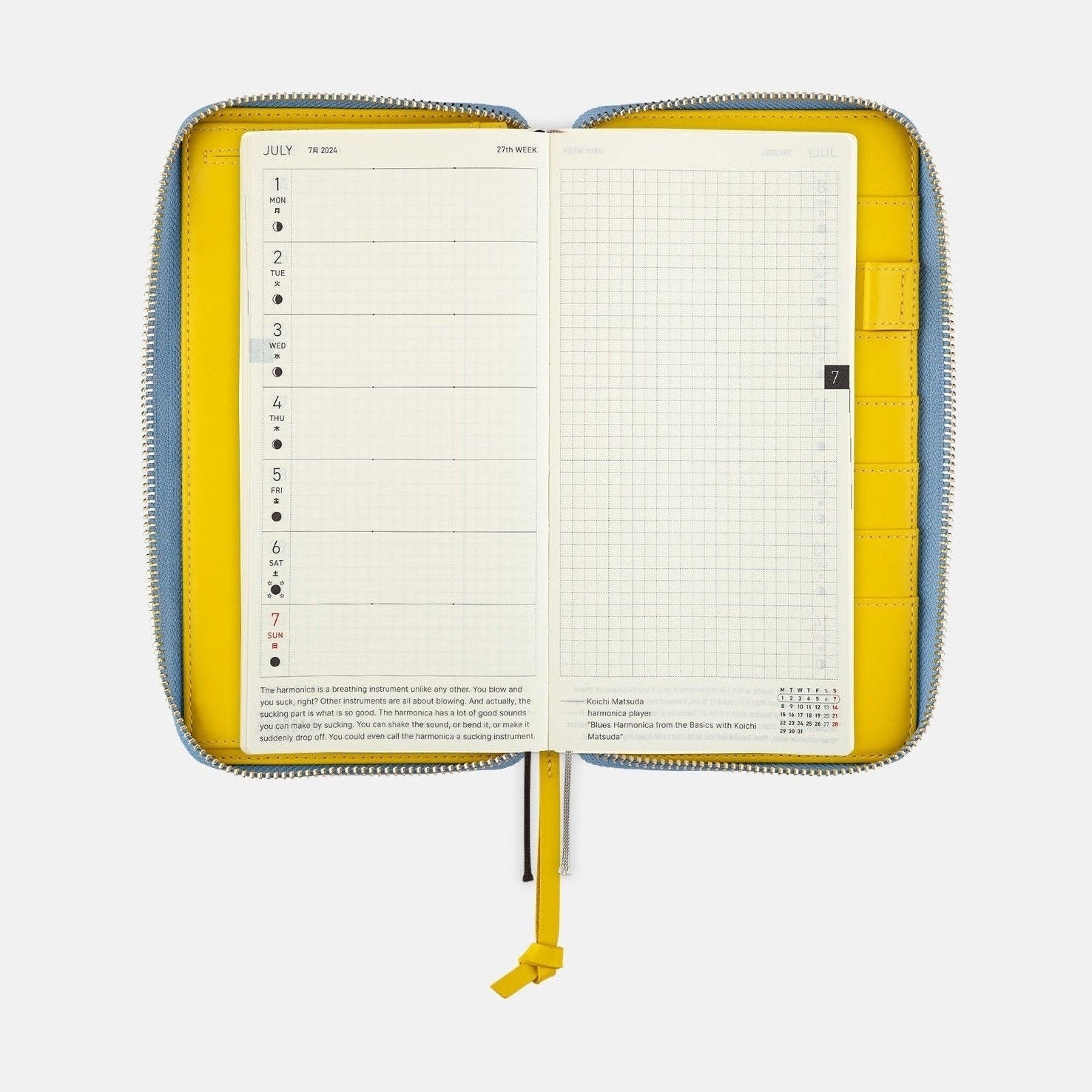 Hobonichi Techo Weeks Cover Linton: Vacances