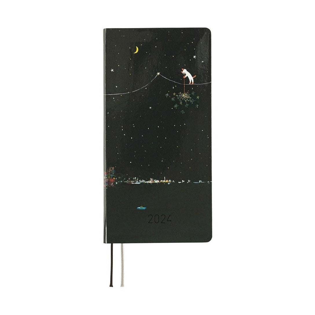 Hobonichi Techo 2024 Weeks Hiroko Kubota: Another night of falling star sparklers