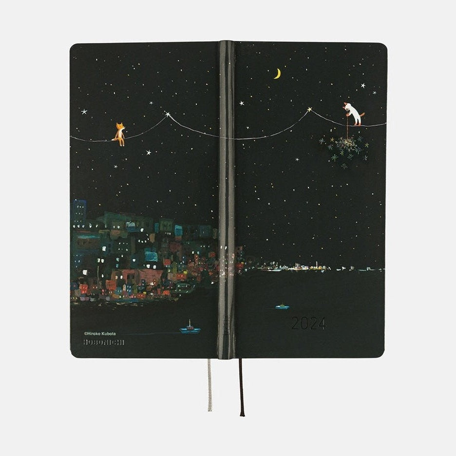 Hobonichi Techo 2024 Weeks Hiroko Kubota: Another night of falling star sparklers