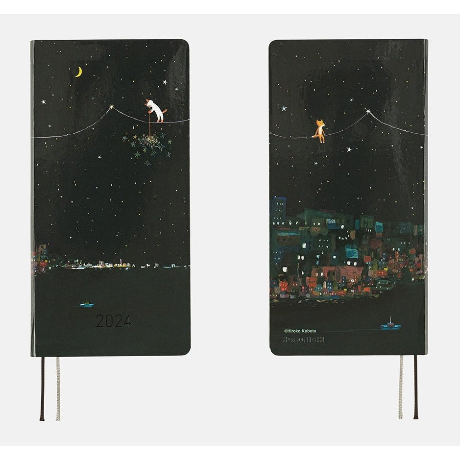 Hobonichi Techo 2024 Weeks Hiroko Kubota: Another night of falling star sparklers