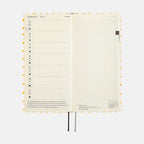 Hobonichi Techo 2024 Weeks Jin Kitamura: Love it Panda Yellow Plaid