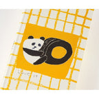 Hobonichi Techo 2024 Weeks Jin Kitamura: Love it Panda Yellow Plaid