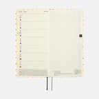 Hobonichi Techo 2024 Weeks Jin Kitamura: Love it Panda Yellow Plaid