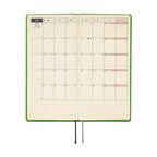 Hobonichi Techo 2024 Weeks Keiko Shibata: Fluffy floating kittens JPN/Tall & Slim/Apr Start