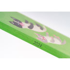 Hobonichi Techo 2024 Weeks Keiko Shibata: Fluffy floating kittens JPN/Tall & Slim/Apr Start