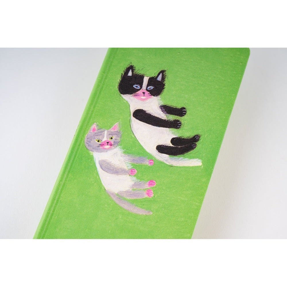Hobonichi Techo 2024 Weeks Keiko Shibata: Fluffy floating kittens JPN/Tall & Slim/Apr Start