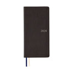 Hobonichi Techo 2024 Weeks Leather: Classical Navy