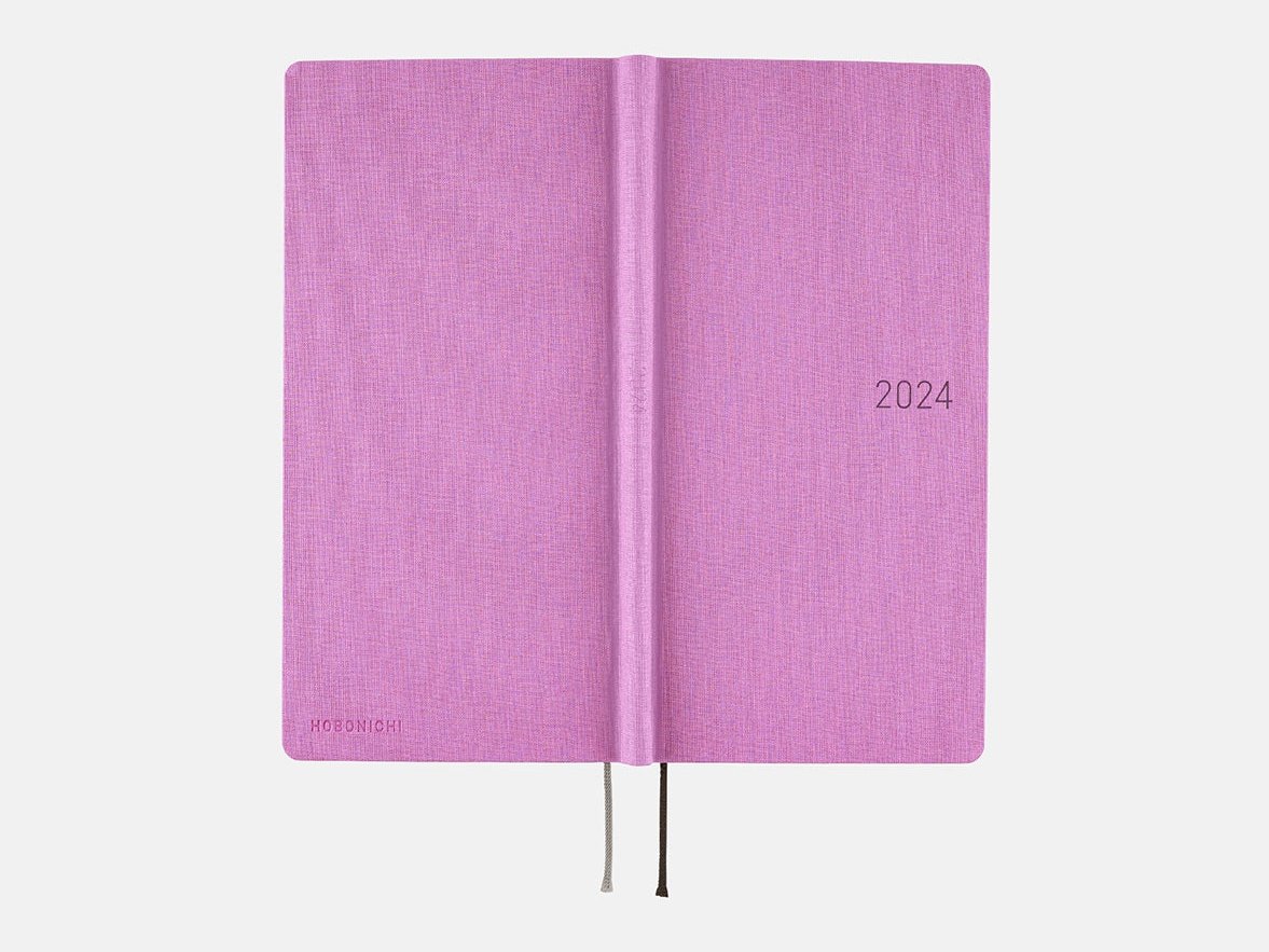 Hobonichi Techo 2024 Weeks Mega Colors: Lavender